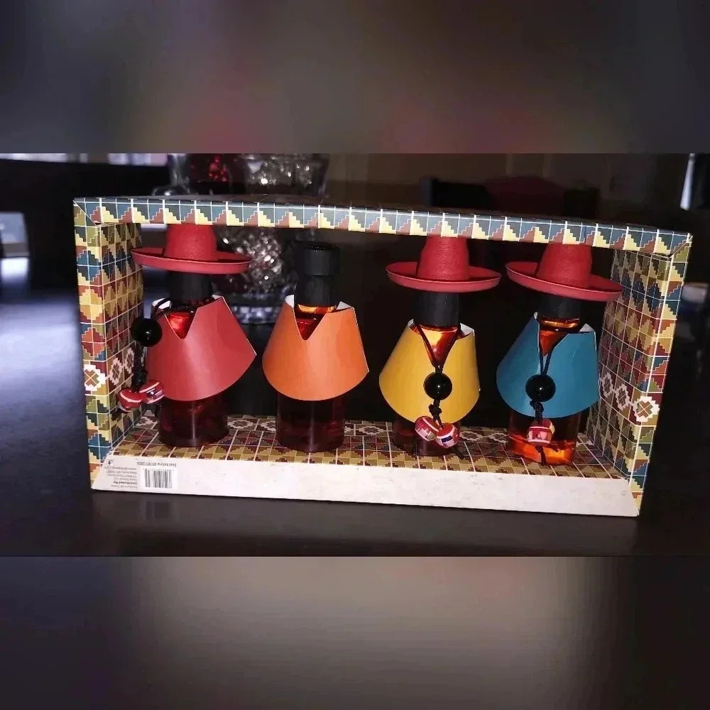 Colorful Poncho Bottle chili oil gift set New - Picture 2 of 8